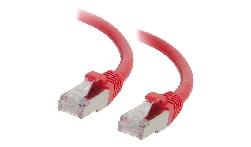C2G 00858 Cat6 Snagless Shielded Ethernet Patch Cable 35 ft Red
