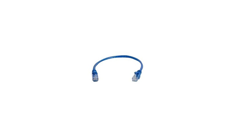 C2G 00952 Cat6 Snagless UTP Ethernet Patch Cable 6 in Blue