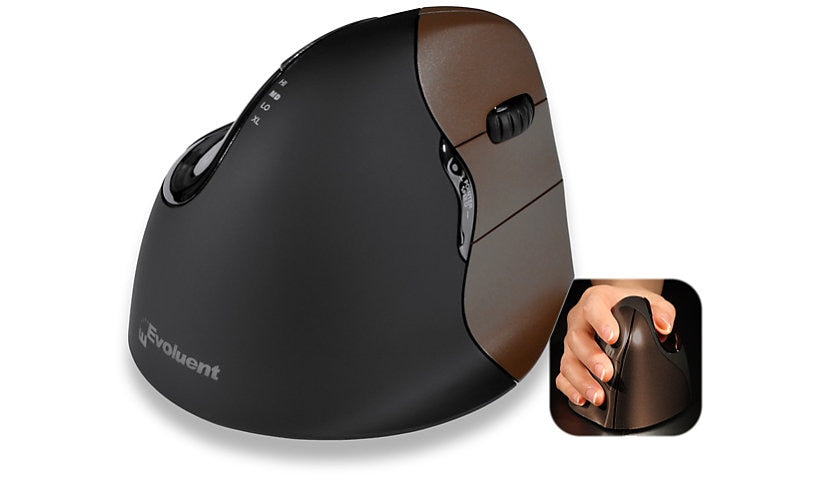Evoluent VM4SW VerticalMouse 4 Small Right Hand Wireless