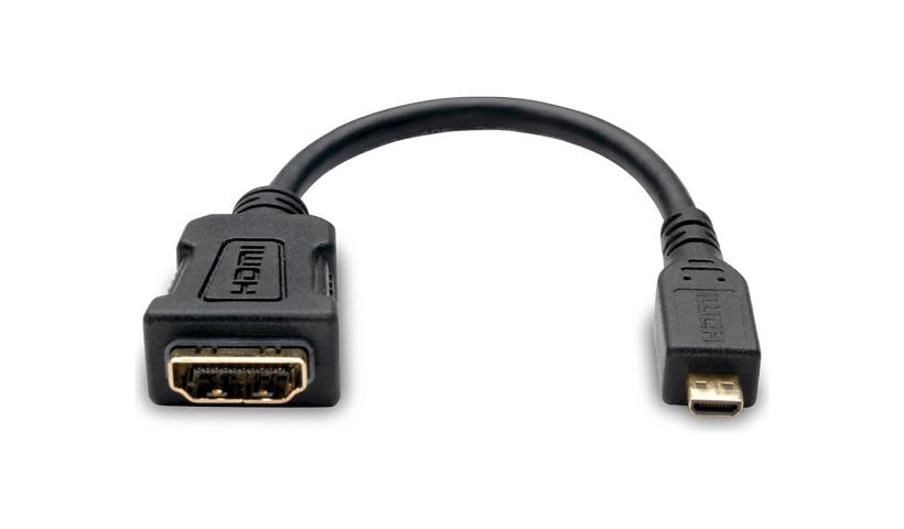 Tripp Lite P142-06N-MICRO Micro HDMI to HDMI Adapter 6 in Lifetime Warranty