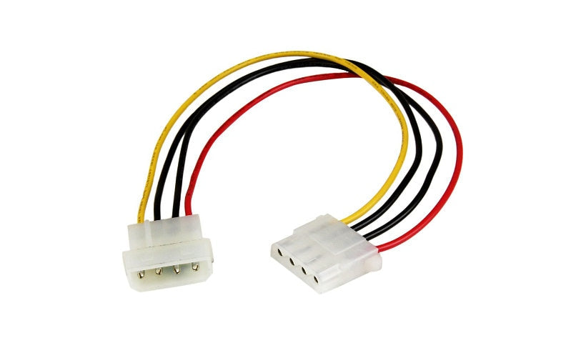 StarTech.com LP4POWEXT12 Molex LP4 Power Extension Cable 12 in Lifetime Warranty