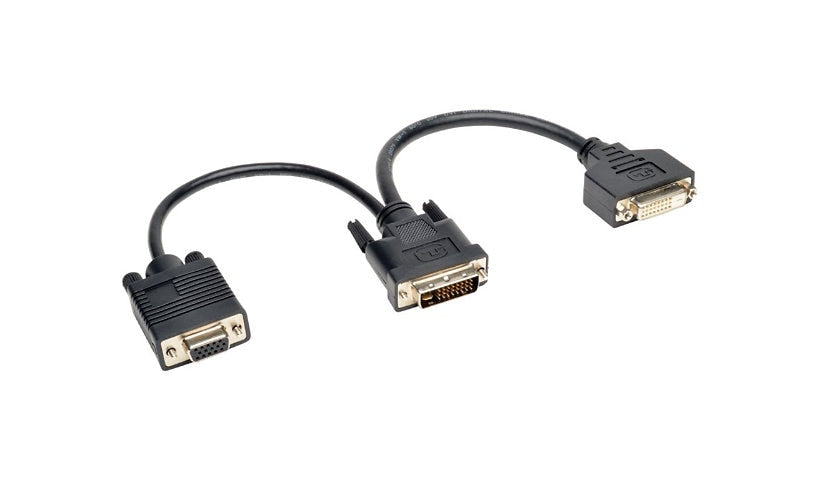 Tripp Lite P564-06N-DV DVI Y Splitter Cable 6 in Lifetime Warranty