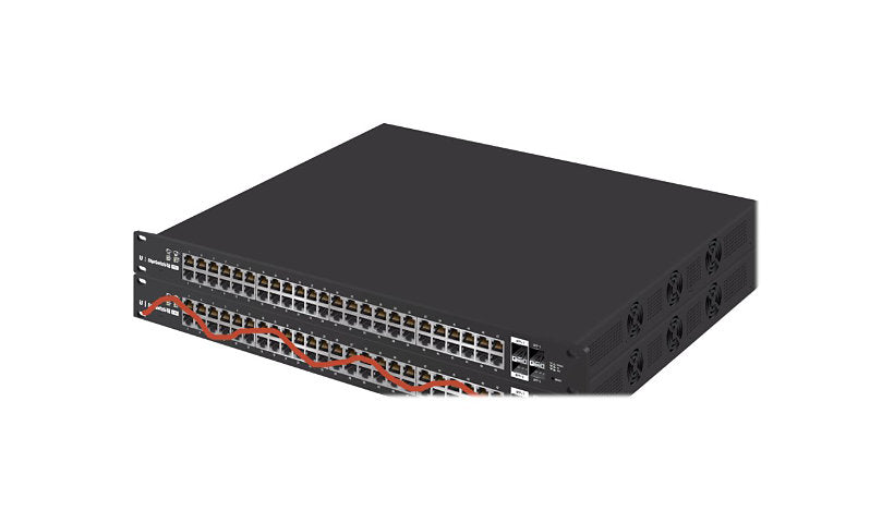 Ubiquiti EdgeSwitch 48 ES-48-500W 48-Port Gigabit PoE+ Switch, 2x SFP+