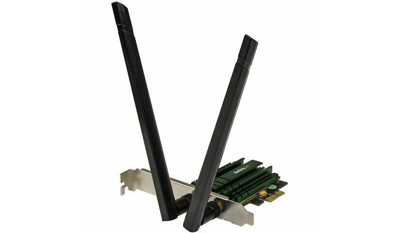 StarTech PEX867WAC22 AC1200 Dual Band Wi-Fi PCIe Card, 2 Antennas, TAA