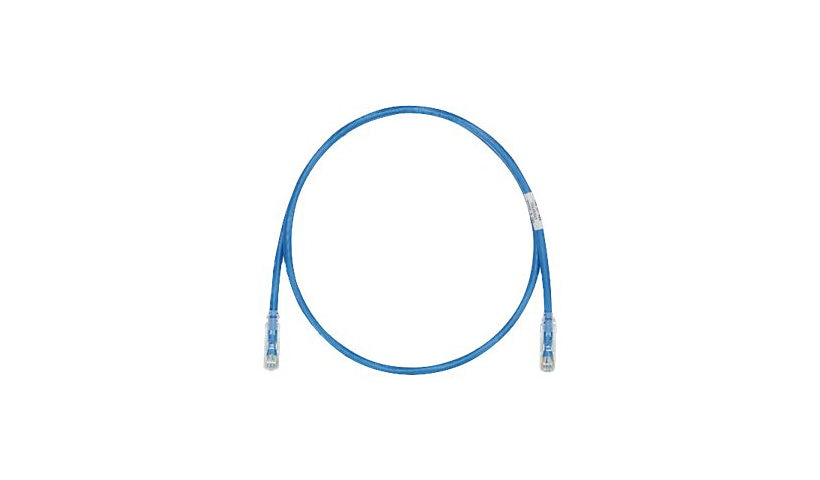 Panduit UTP28SP2BU TX6 Cat6 28 AWG UTP Patch Cable 2 ft Blue