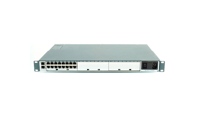 Lantronix SLC 8000 SLC80161201S 16 Port Console Manager, Single PSU, LCD, 1U