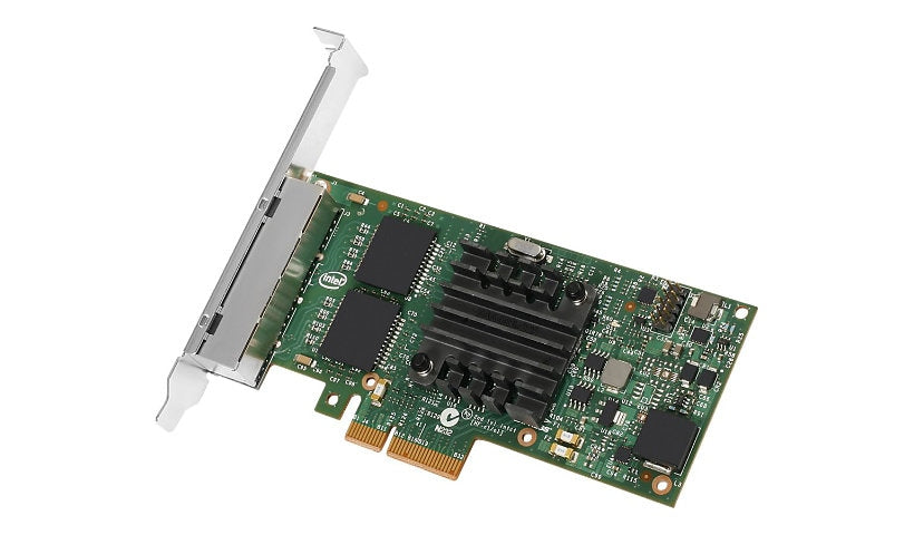 Intel I350-T4 V2 Quad Port Gigabit RJ-45 PCIe 2.1 x4 Server Adapter, Retail