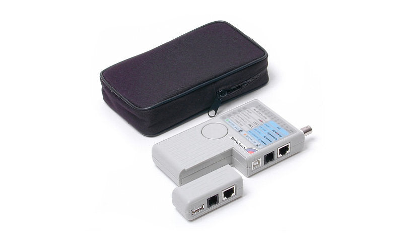 StarTech REMOTETEST Multi-Function Cable Tester, RJ45, RJ11, USB, BNC, TAA