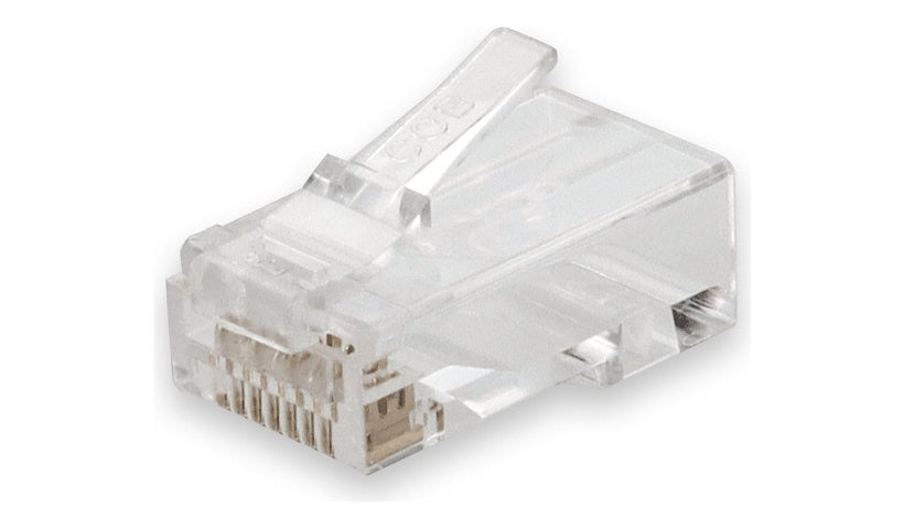 Proline PRO-CAT6CNCT-100PC Cat6 RJ45 Male Connectors 100 Pack Clear