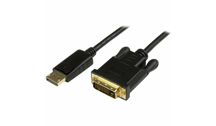 StarTech.com DisplayPort to DVI-D Cable, 1920x1200, Passive, M/M, 1 m (3 ft)