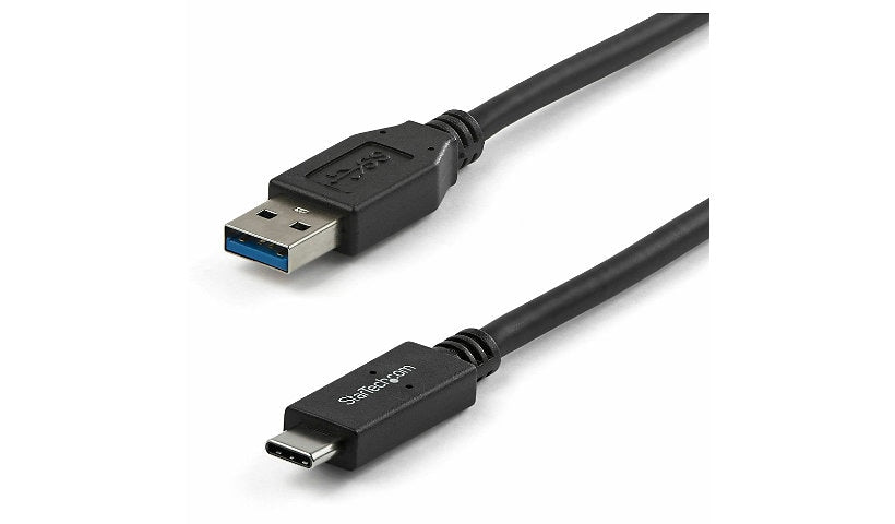 StarTech.com USB-A to USB-C Cable, 10Gbps, 3A, Charge & Sync, USB-IF, 1 m