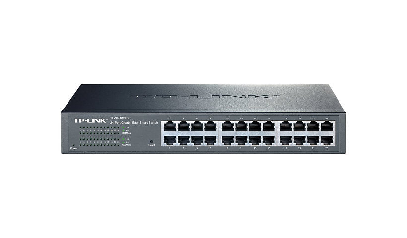 TP-Link TL-SG1024DE 24-Port Gigabit Easy Smart Switch, Desktop/Rackmount