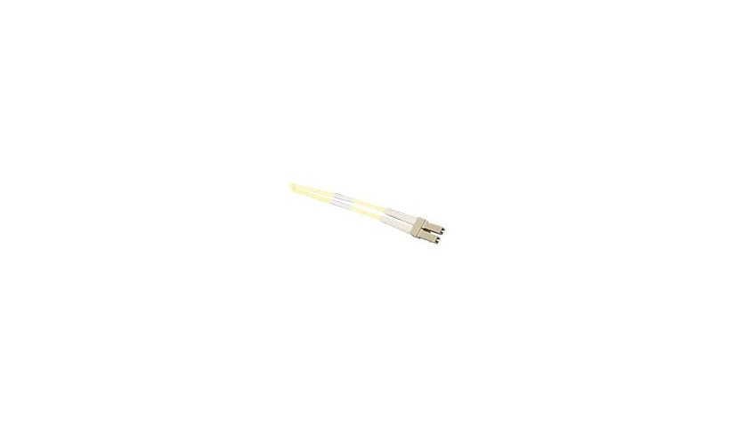 Allen Tel 1m (3.3ft) LC to LC OS2 Single Mode Duplex Fiber Patch Cable, 9/125, Yellow, GBLC2-D1-01