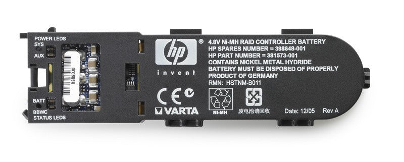 HPE 383280-B21 4.8V BBWC Battery Kit for Smart Array P-Series RAID Controller