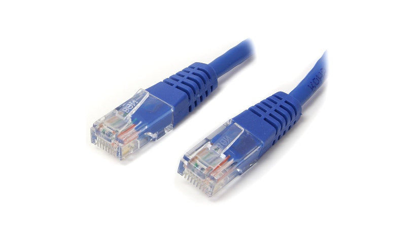 StarTech.com M45PATCH10BL Cat5e Molded UTP Ethernet Patch Cable 10 ft Blue