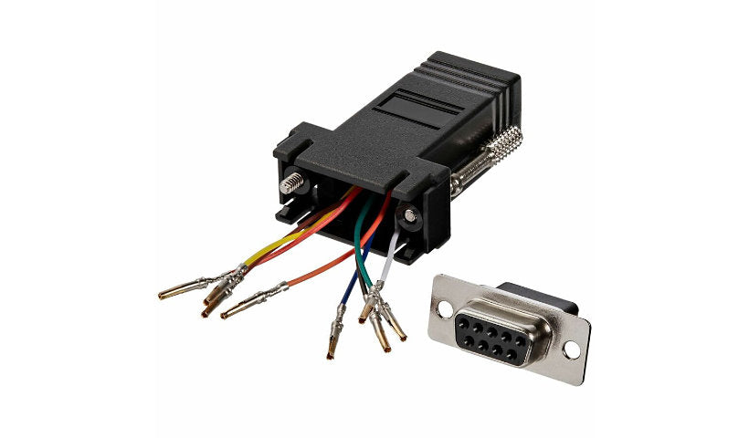 StarTech.com GC98FF DB9 to RJ45 Modular Serial Adapter Lifetime Warranty