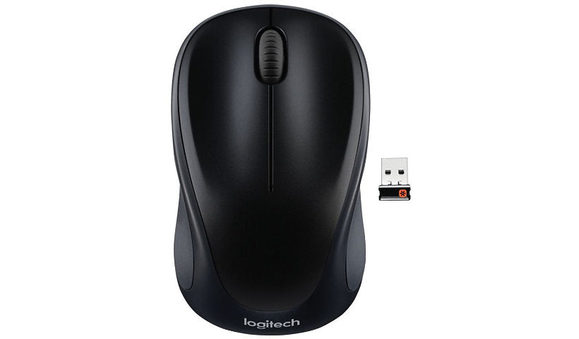 Logitech M317 Wireless Mouse Compact Nano Receiver Black 910-003416 3 Year