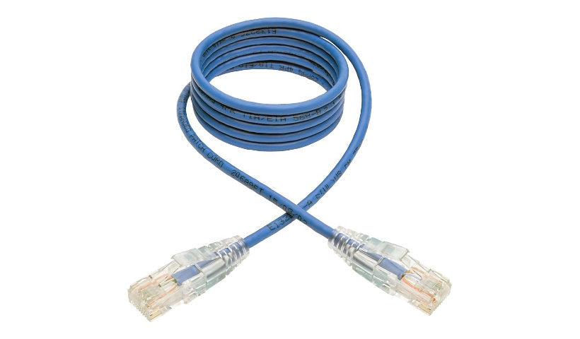Tripp Lite N201-S04-BL Cat6 Slim Snagless UTP Ethernet Patch Cable 4 ft Blue