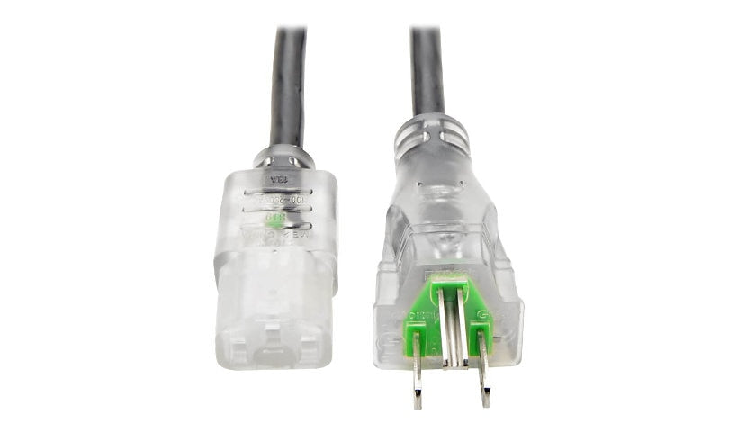 Tripp Lite P006-015-HG13CL NEMA 5-15P to C13 Hospital-Grade Power Cord 15 ft 13A