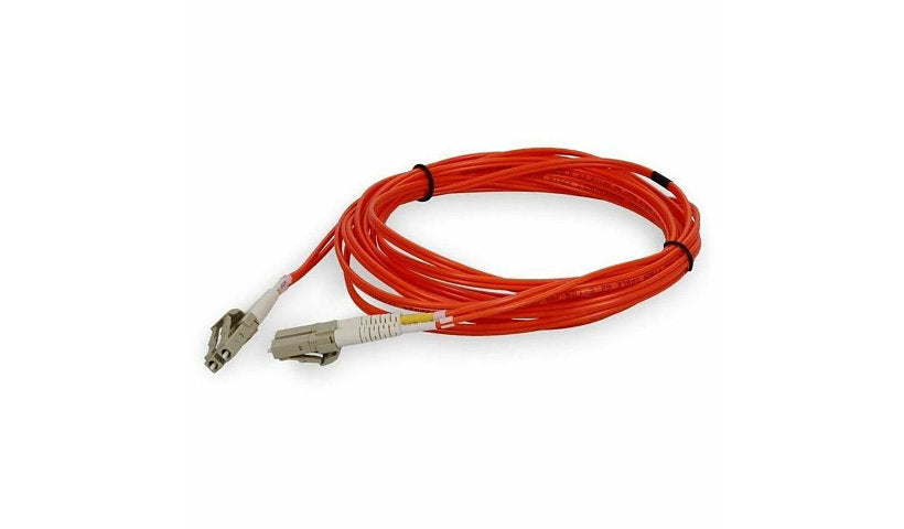 Proline PRO-LC-LC-2M6MMF 2m (6.6ft) LC to LC OM1 Multimode Duplex Fiber Patch Cable, 62.5/125, OFNR Riser, Orange