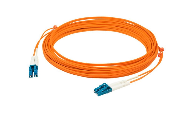 Proline 30m (98.4ft) LC to LC OM1 Multimode (MMF) Duplex Fiber Patch Cable, 62.5/125 µm, Riser-Rated OFNR, Orange, PRO-LC-LC-30M6MMF