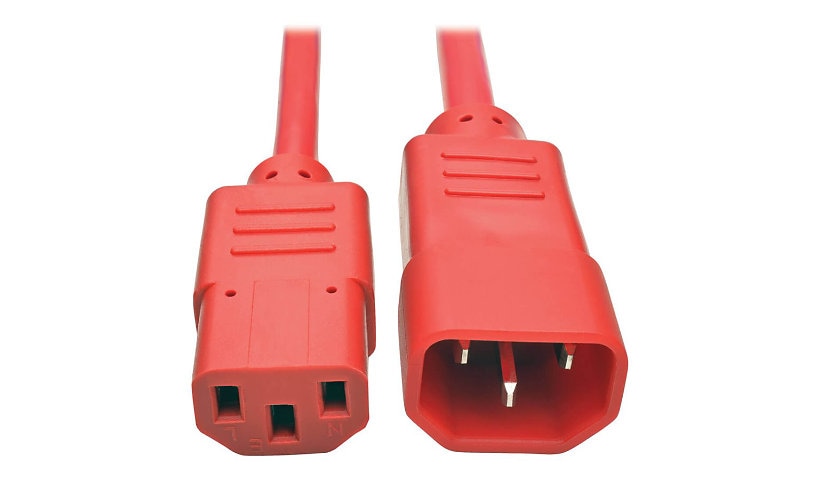 Tripp Lite P005-002-ARD C13 to C14 Heavy-Duty PDU Extension Power Cord 2 ft 15A