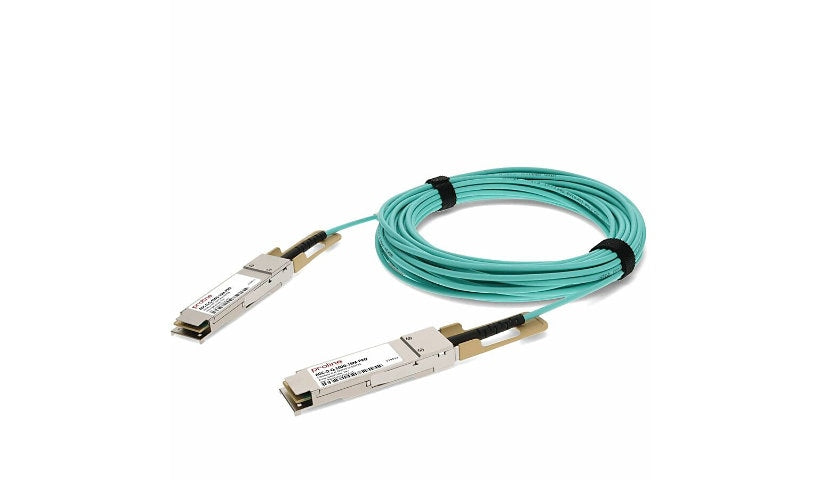 Proline Arista Networks AOC-Q-Q-100G-15M Compatible 15m (49.2ft) 100GBase-AOC QSFP28 to QSFP28 Active Optical Cable, 850nm Multimode, TAA Compliant, AOC-Q-Q-100G-15M-PRO