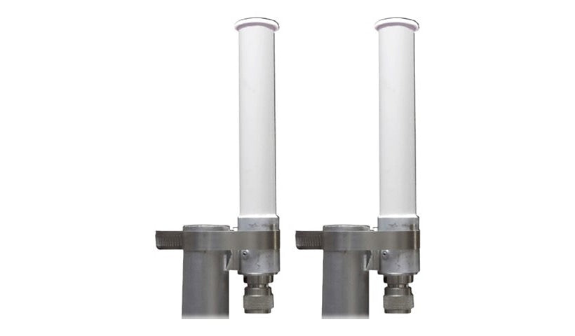 HPE Aruba ANT-2x2-5005 JW026A 5 GHz Omni Antenna Kit, 5 dBi