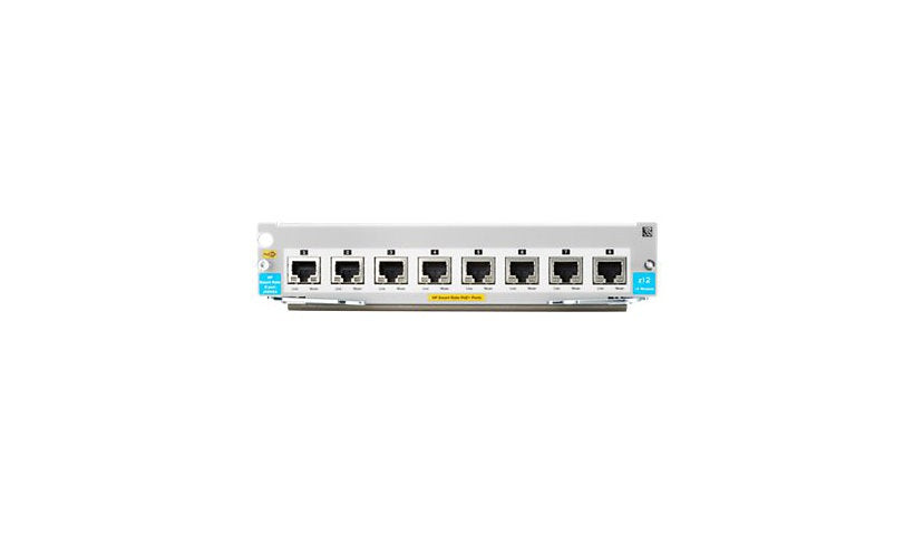 HPE Aruba J9995A 8-Port 1/2.5/5/10GBASE-T PoE+ v3 zl2 Module with MACsec