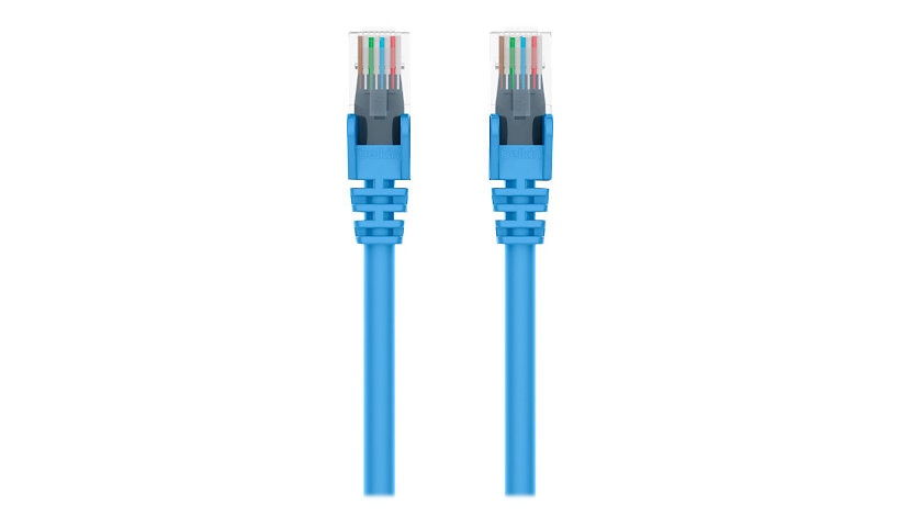 Belkin A3L980-01-BLU-S Cat6 Snagless UTP Ethernet Patch Cable 1 ft Blue