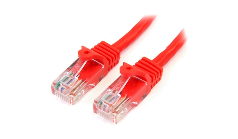 StarTech.com 45PATCH30RD Cat5e Snagless UTP Ethernet Patch Cable 30 ft Red