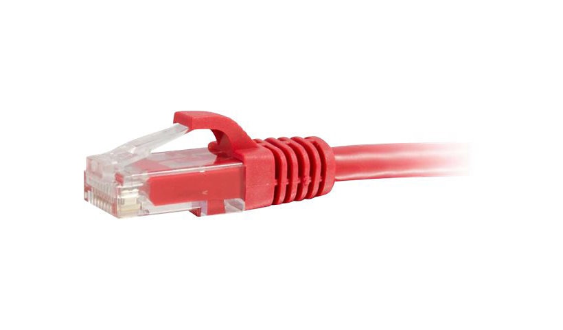 C2G 15190 Cat5e Snagless UTP Ethernet Patch Cable 5 ft Red Lifetime Warranty