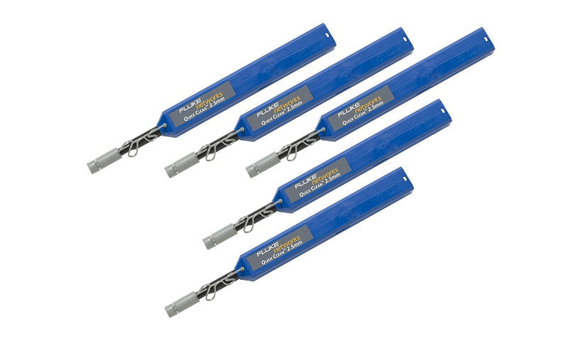 Fluke Networks QUICKCLEAN-2.5-5P Quick Clean Cleaner, 2.5 mm SC/ST/FC, 5 Pack
