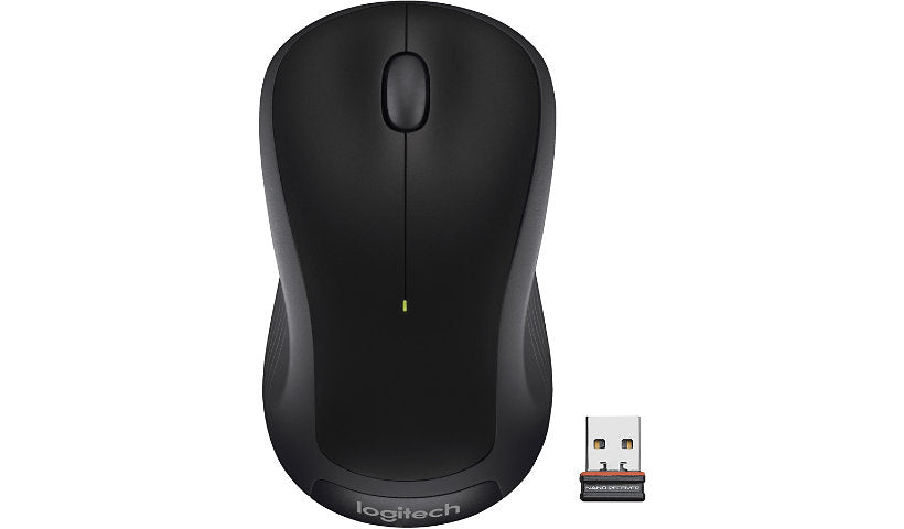 Logitech M310 Wireless Mouse 2.4GHz Ambidextrous Black 910-004277 3 Year