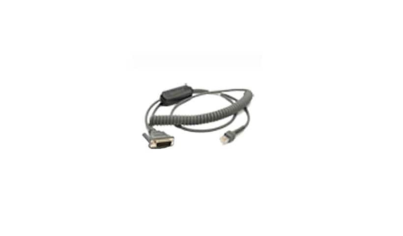 Motorola (Zebra) DB-9 F/F Serial Cable for DS3608/LI3608, 9 ft, CBA-RF3-C09ZAR