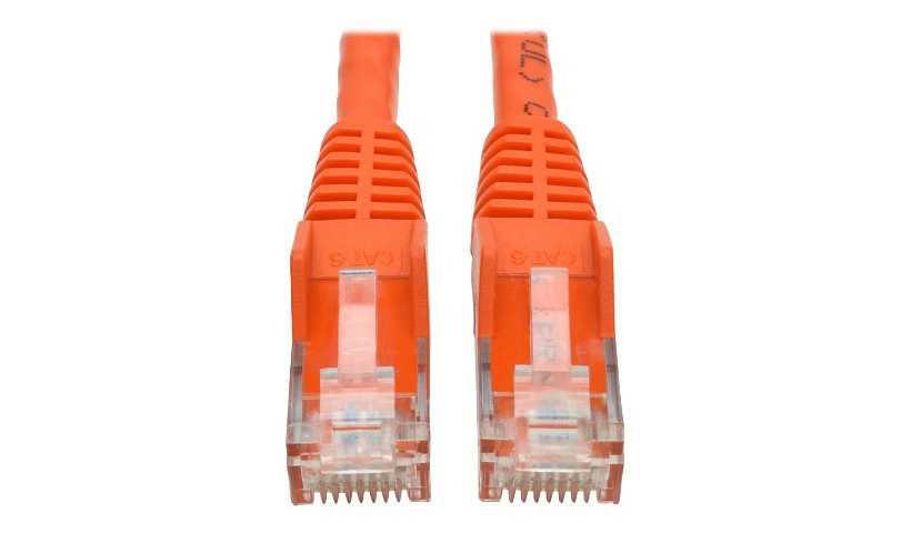 Tripp Lite N201-006-OR Cat6 Snagless UTP Ethernet Patch Cable 6 ft Orange