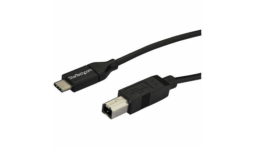StarTech.com USB-C to USB-B Printer Cable, USB 2.0, Male/Male, 2 m (6.6 ft)