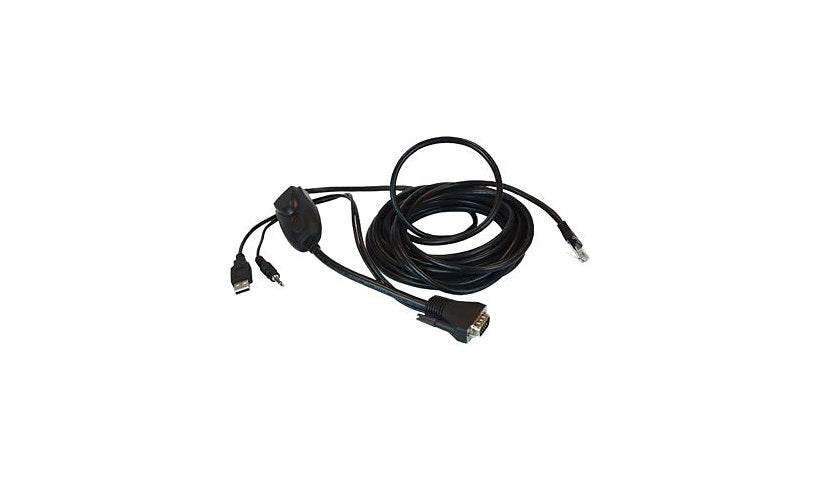 Raritan MDUTP20-VGA MasterConsole Digital KVM Cable 6.6 ft RJ-45 to VGA