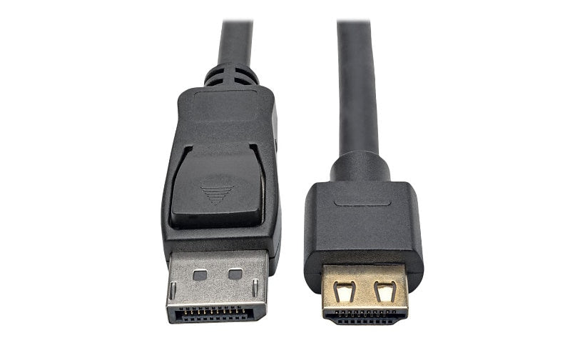 Tripp Lite Active DisplayPort to HDMI 2.0 Cable, 4K 60Hz, Gripping Plug, 15 ft