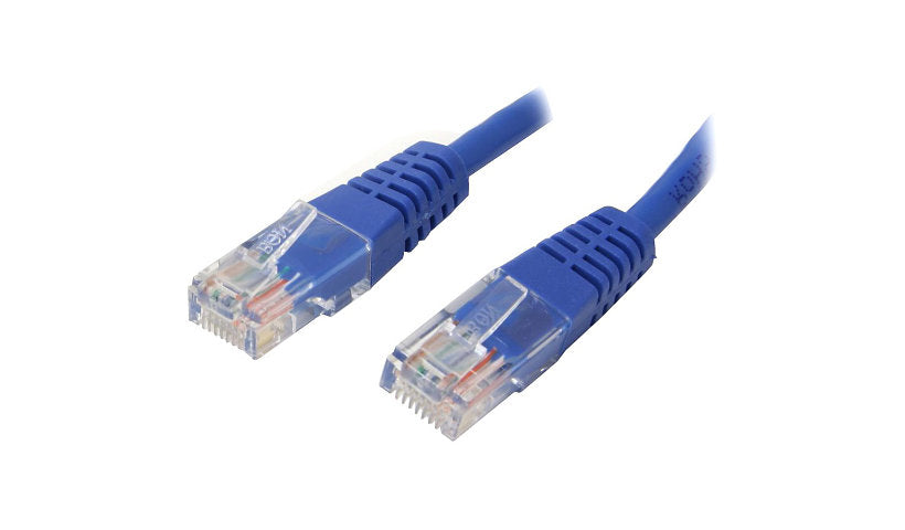 StarTech.com M45PATCH50BL Cat5e Molded UTP Ethernet Patch Cable 50 ft Blue