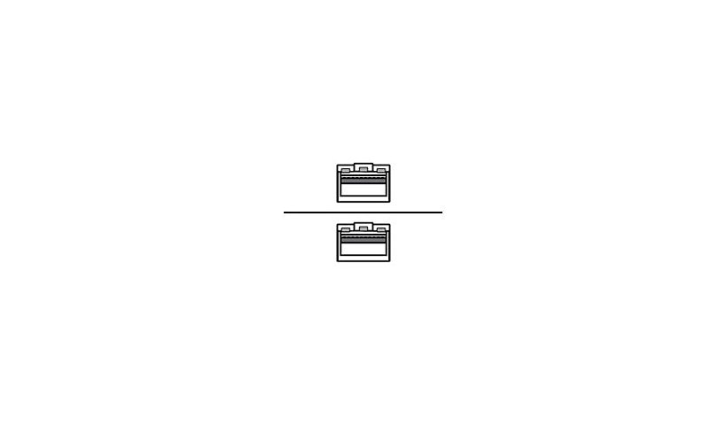 Lenovo 5m (16.4ft) 25GBase-CU SFP28 to SFP28 Passive Direct Attach Cable, 7Z57A03559