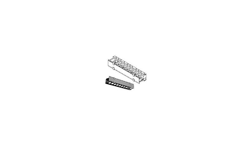 CPI 30330-719 Universal Horizontal Cable Manager 19 in Deep Panel 2U