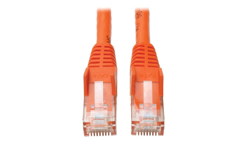 Tripp Lite N201-050-OR Cat6 Snagless UTP Ethernet Patch Cable 50 ft Orange