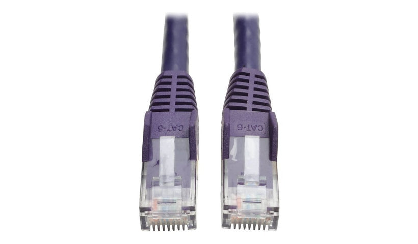 Tripp Lite N201-050-PU Cat6 Snagless UTP Ethernet Patch Cable 50 ft Purple