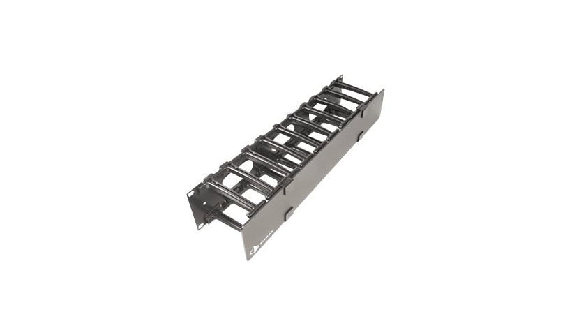 Siemon HCM-4-2U RouteIT Single-Sided Horizontal Cable Manager 2U
