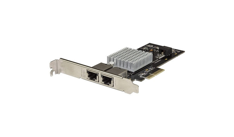 StarTech ST10GPEXNDPI Dual Port 10GbE RJ-45 PCIe 3.0 x4 NIC, Intel X550AT2