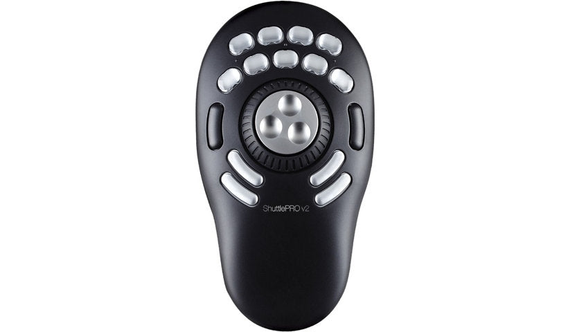 Contour ShuttlePro v2 Multimedia Controller Jog Dial 15 Buttons 0-00498