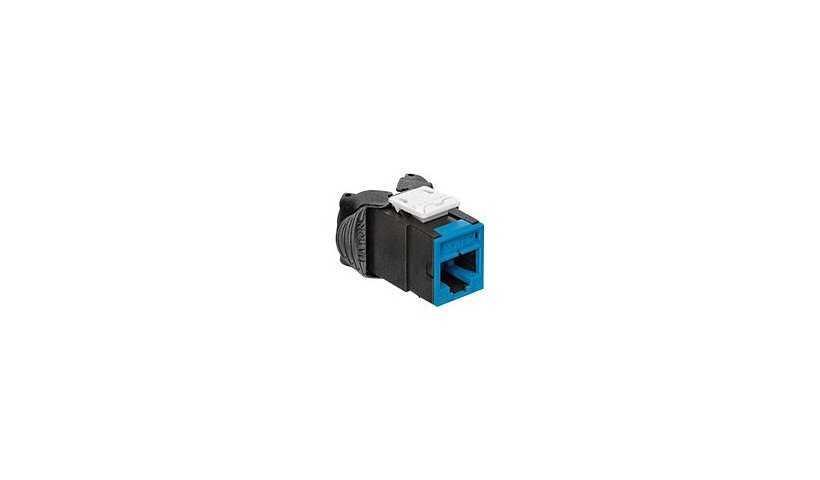 Leviton 6AUJK-RL6 Atlas-X1 Cat 6A UTP QuickPort Connector RJ45 Blue