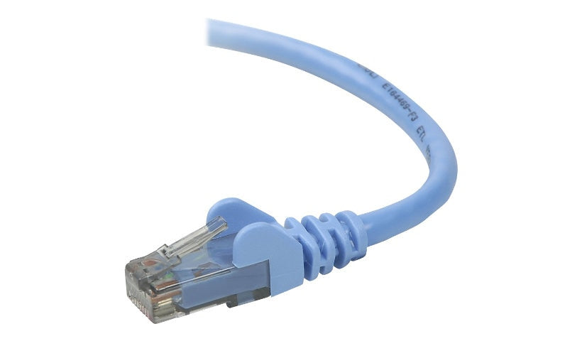 Belkin A3L980-40-BLU-S Cat6 Snagless UTP Ethernet Patch Cable 40 ft Blue