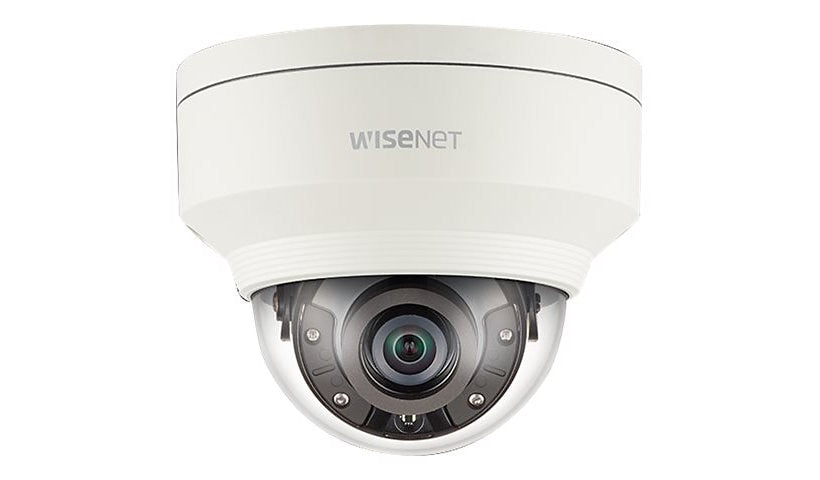 Hanwha Vision Wisenet X XNV-8020R 5MP Vandal Dome 3.7mm IR 98 ft Ivory